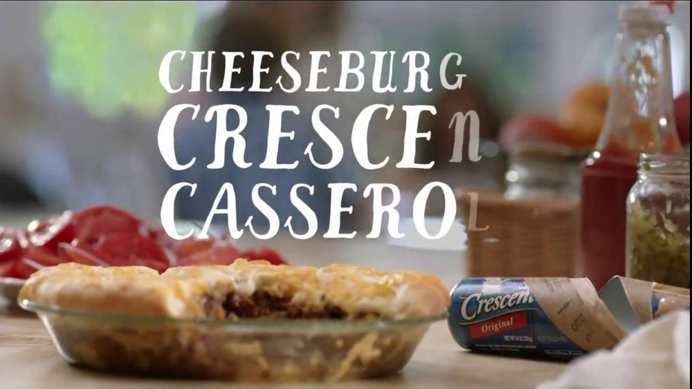 Pillsbury TV Commercial, 'Cheeseburger Crescent Casserole'