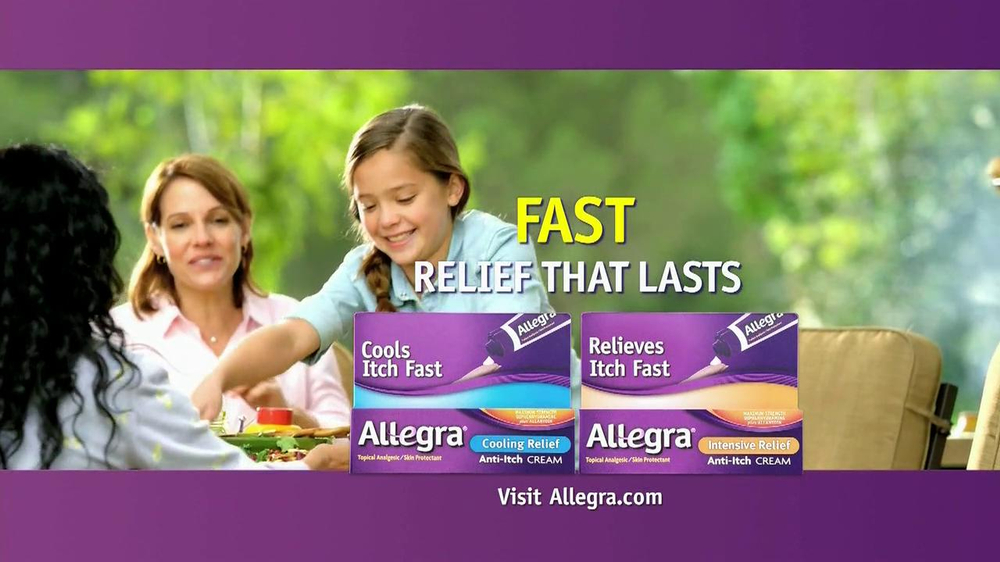 Allegra Anti-Itch Cream TV Spot