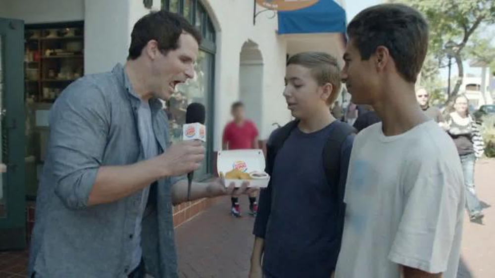 Burger King Chicken Nuggets TV Commercial, 'Street Interview'