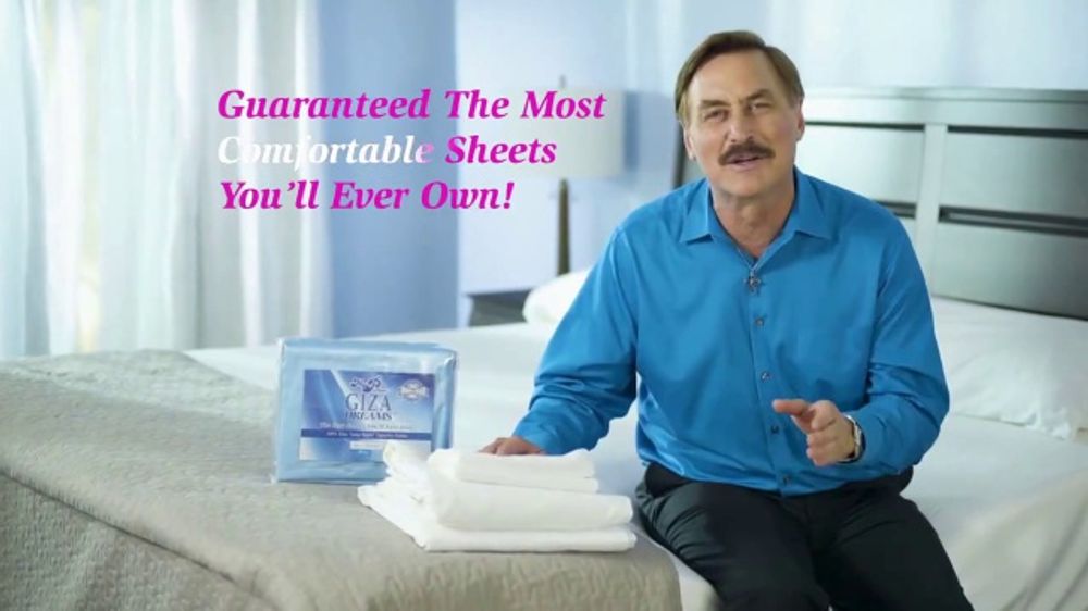 My Pillow Giza Dream Sheets TV Commercial, 'Variety of Colors'