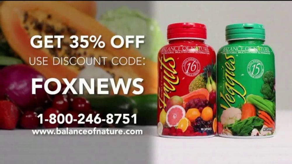 Balance of Nature TV Commercial, \u0026#39;Fox News: 35% Off ...