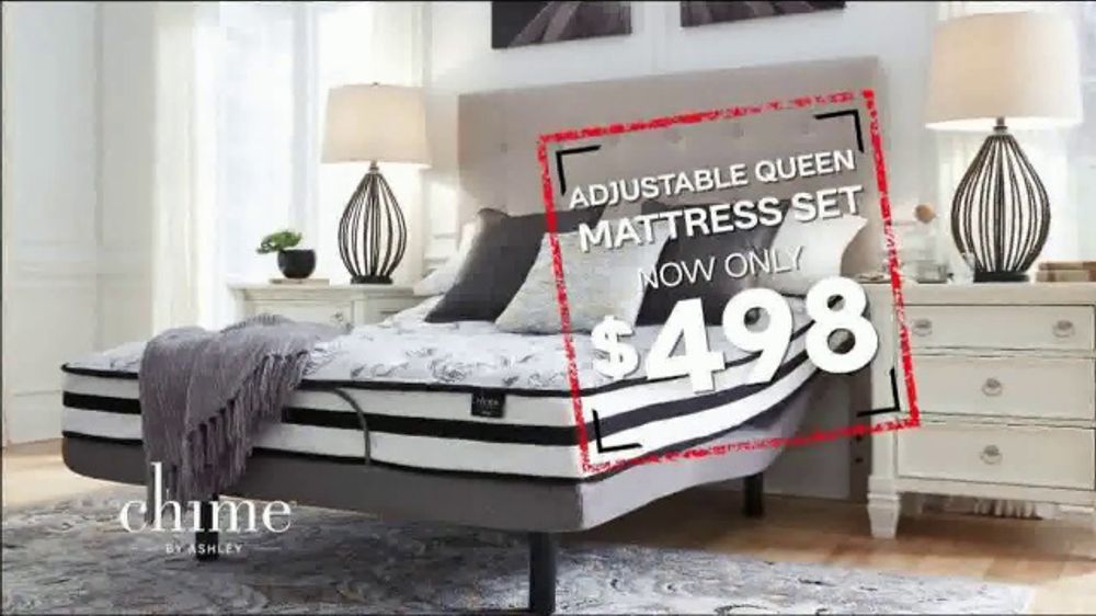 Ashley HomeStore Black Friday in July TV Commercial, 'Adjustable Queen Mattress Set' Song by Midnigh