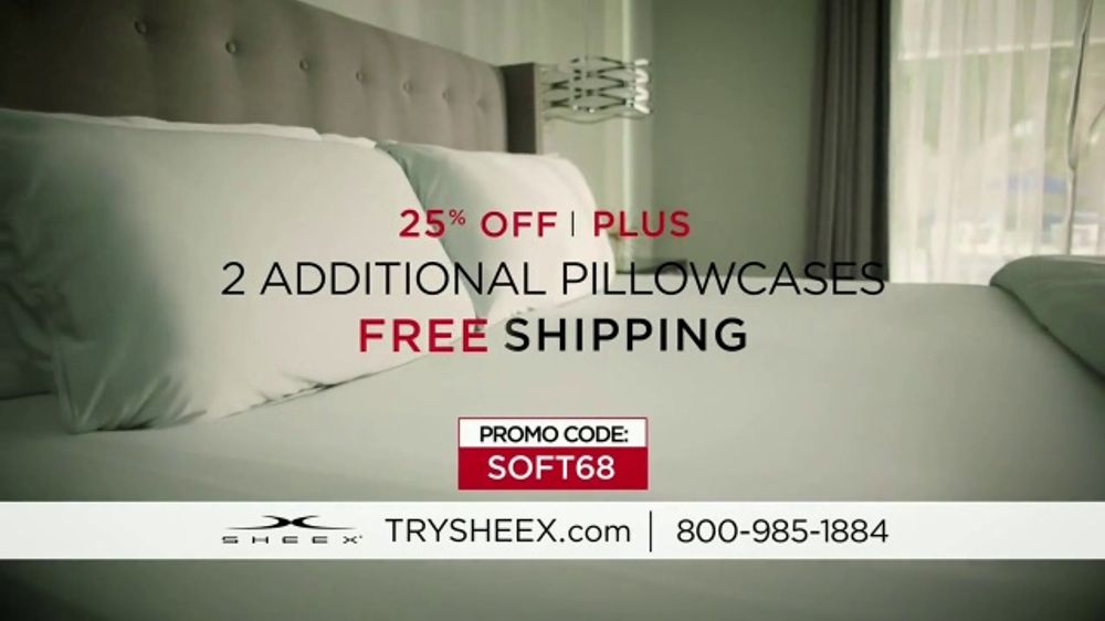 Sheex Performance Sheets TV Commercial, '25 Percent Off'