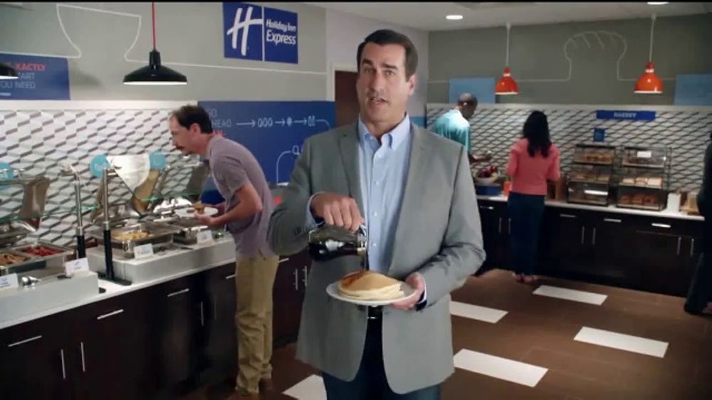 Holiday Inn Express TV Commercial, 'Breakfast Love' Featuring Rob Riggle