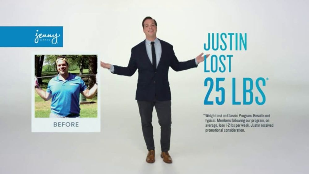 Jenny Craig Rapid Results TV Commercial, 'Justin Lost 25 Lbs'